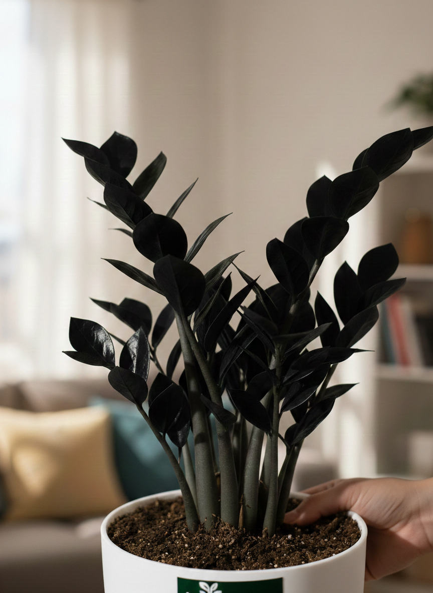 Zamia Black (Raven ZZ Plant)